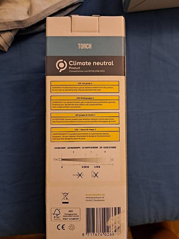 Lampes: REWIND LED Taschenlampe / Torch Flashlight  NEU & OVP – D'occasion à Basel par sha_wj5p 2