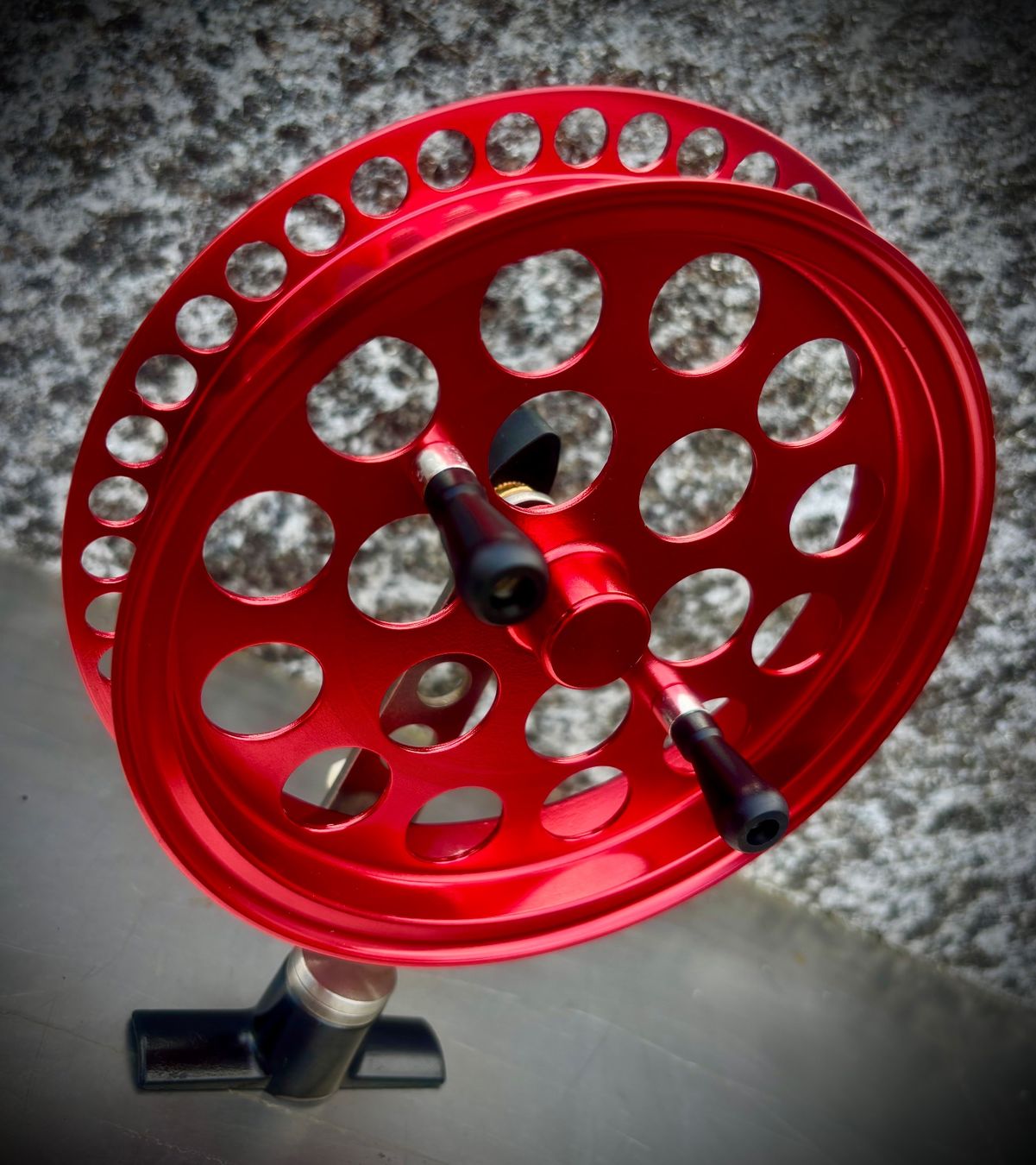 Rollen & Spulen: RedDevil  Wenderolle / Laufrolle Fluss – Neu (gemäss Beschreibung) aus Arbon von Helmuth 6