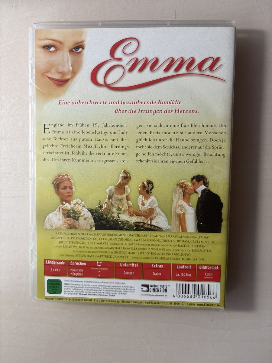 Tous les DVDs: Emma – D'occasion à Ruswil par Slivio_ 1