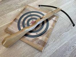 Arbalète et cible