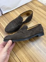 Doucal‘s Loafer Wildleder Braun
