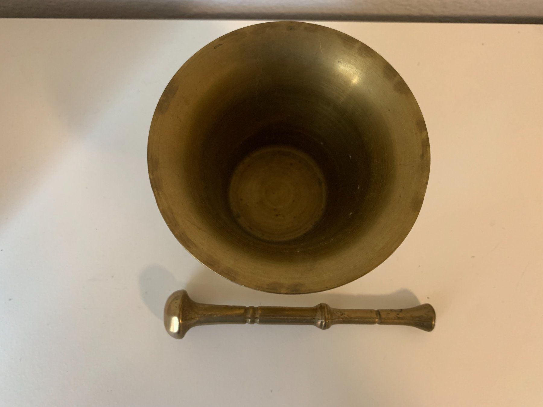 Sonstiges für das Kochen & Backen: Mörser aus massivem Messing aus Sammlung (6) – Neu (gemäss Beschreibung) aus Landquart von interesse63 2