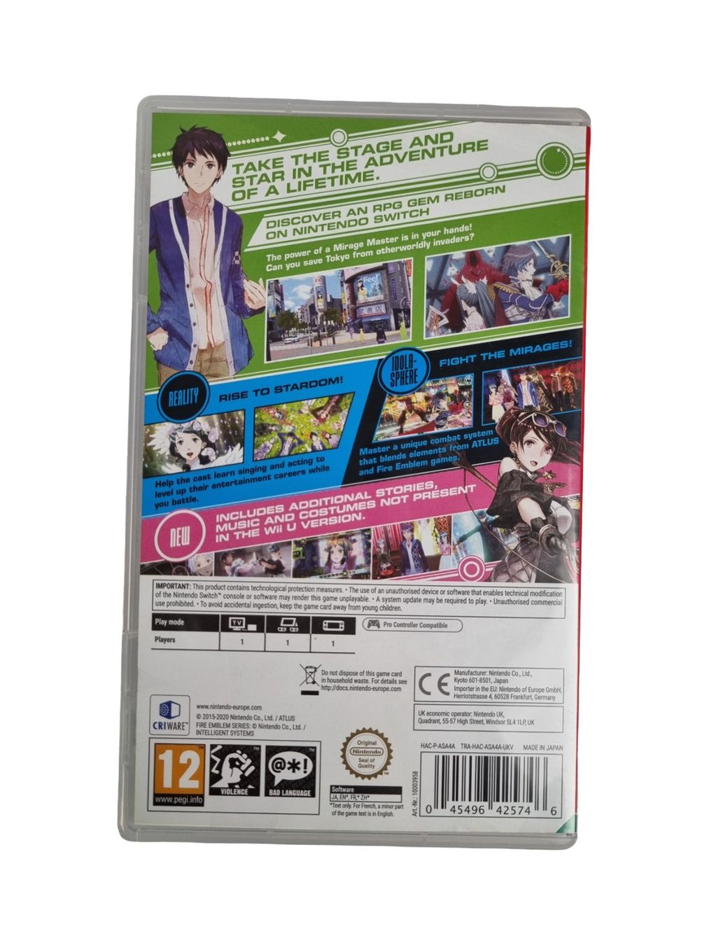 Nintendo Spiele: TOKYO MIRAGE SESSIONS FE Encore Nintendo Switch – Gebraucht aus Wangen b. Olten von Restwert_Wangen 1