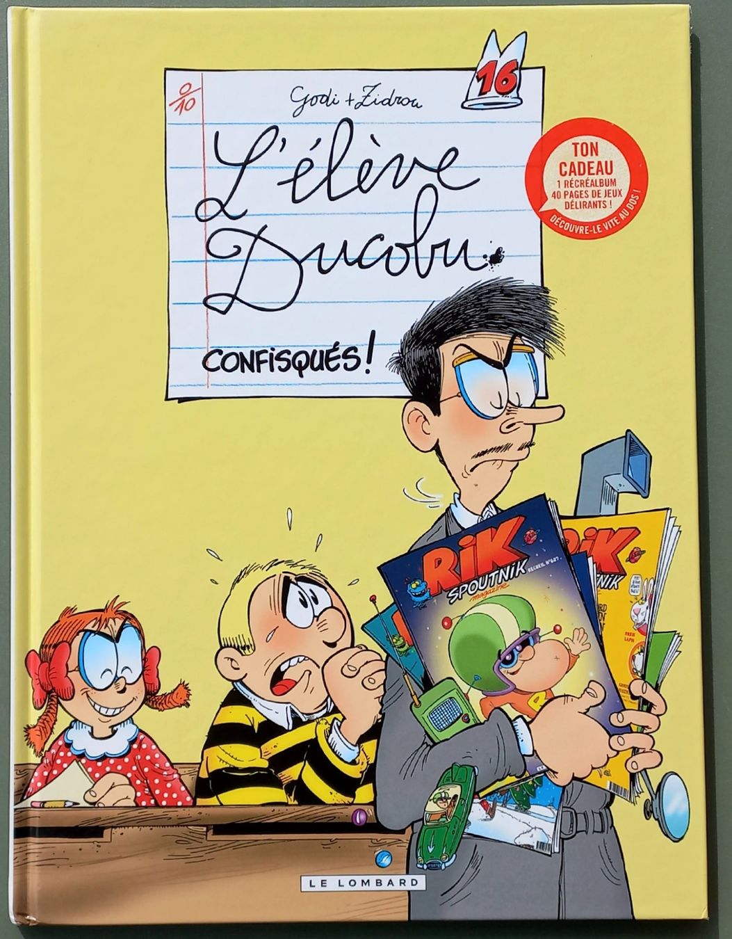 Fumetti: BD Comic - L'élève Ducobu - Confiscés – Usato da Niederuzwil venduto da lubimaja