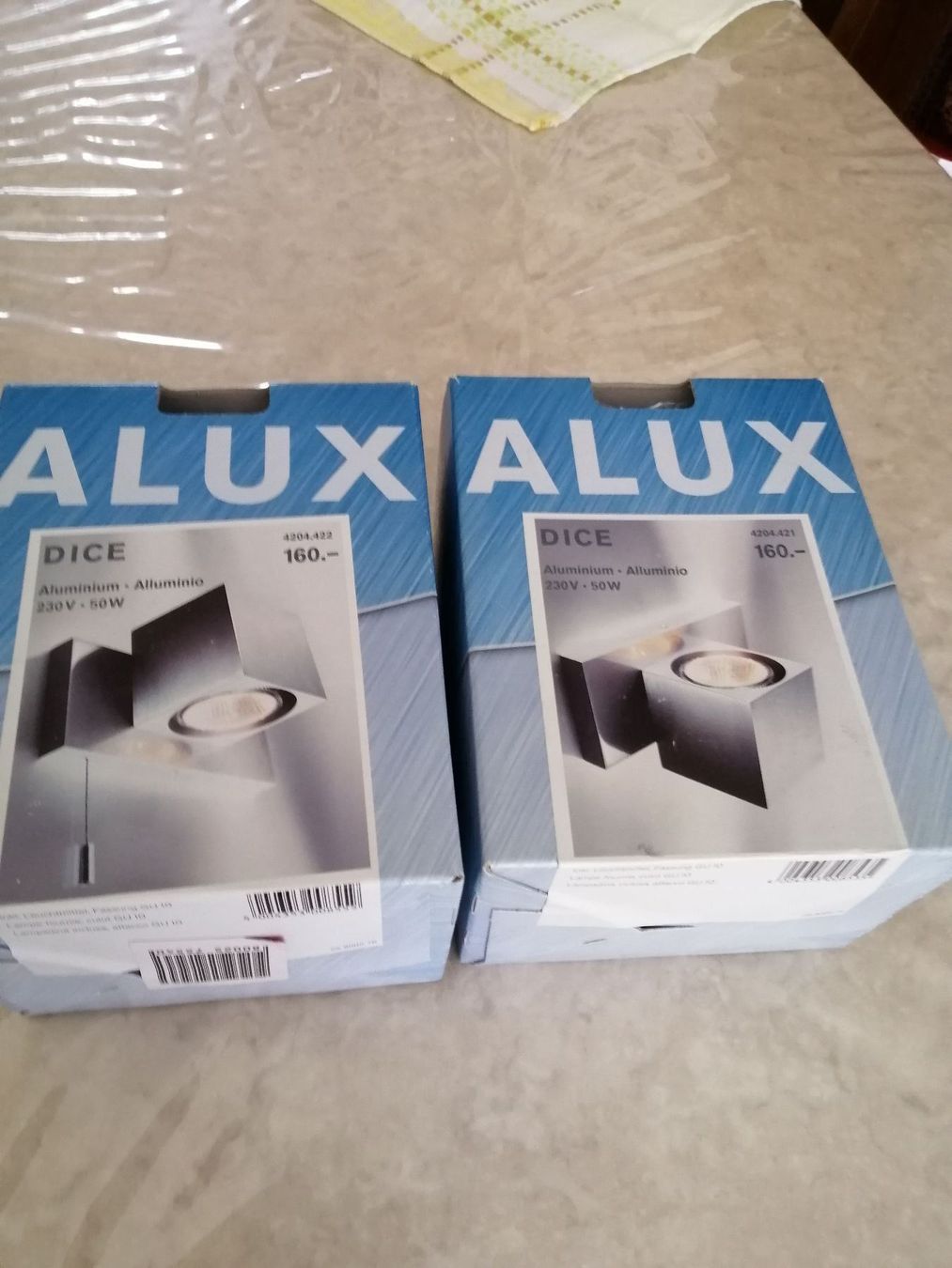 Lampade: Neue Lampe alux dice – Nuovo (secondo la descrizione) da Schlieren venduto da bingo33 3