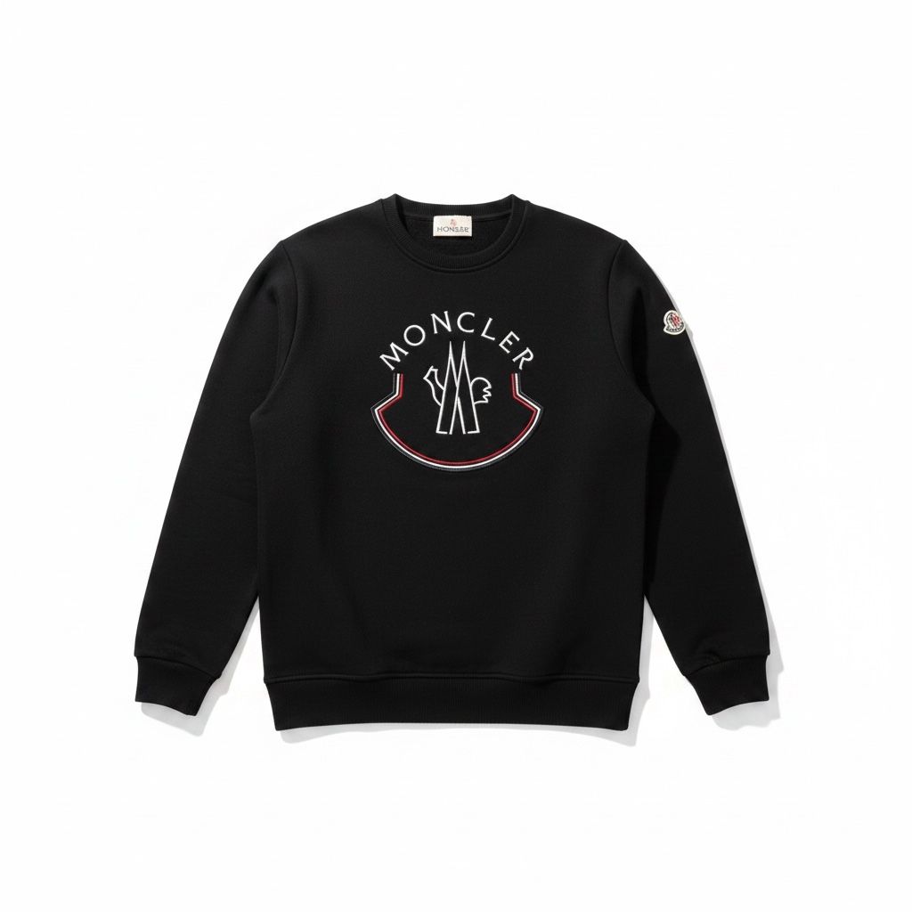 Moncler Pullover & Sweatshirts: Sweat Moncler Noir - XL – Neu (gemäss Beschreibung) aus Hauterive NE von Leo_o