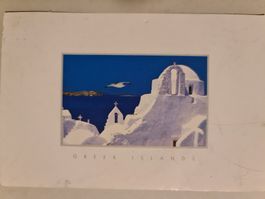 Griechenland Postkarte 1998 Frankiert Hellas Santorini My...