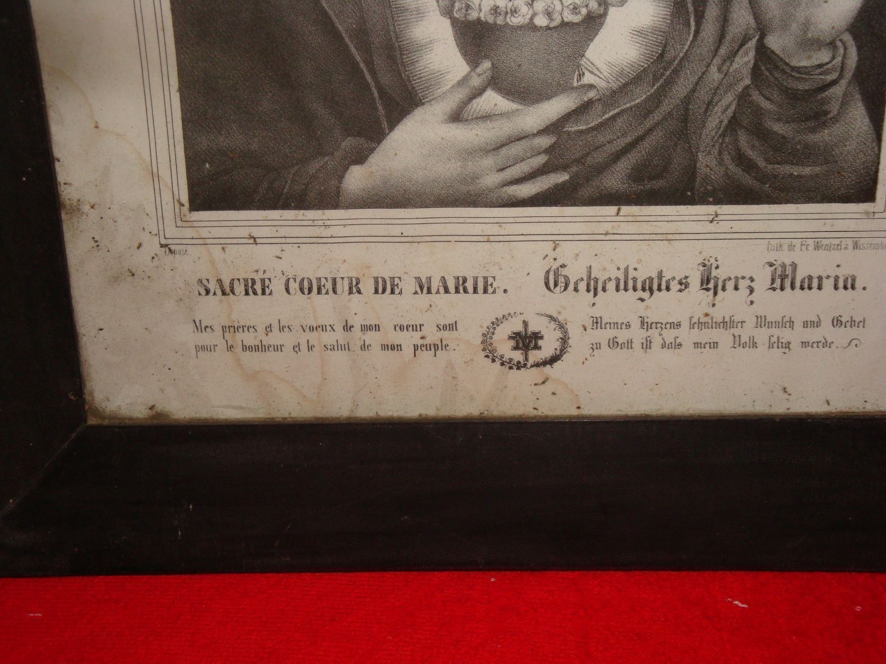Grafiken & Lithographien: Lithographie 19. Jahrhundert, religiös – Gebraucht aus häusernmoos von buc_8ftk 2