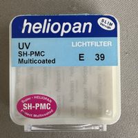 UV Filter Heliopan E39, slimline, Messing