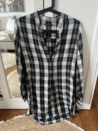Marc O’Polo Bluse Gr. 34, kariert, neuwertig für Frühling