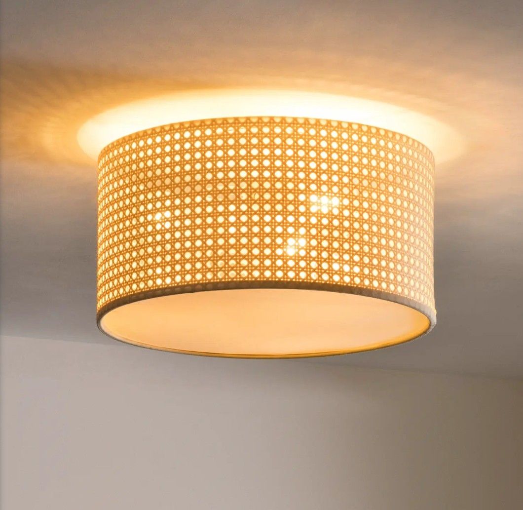Lampadari & plafoniere: Boho Deckenlampe / Rattan-Look / neuwertig – Nuovo (secondo la descrizione) da Bern venduto da elizie 3