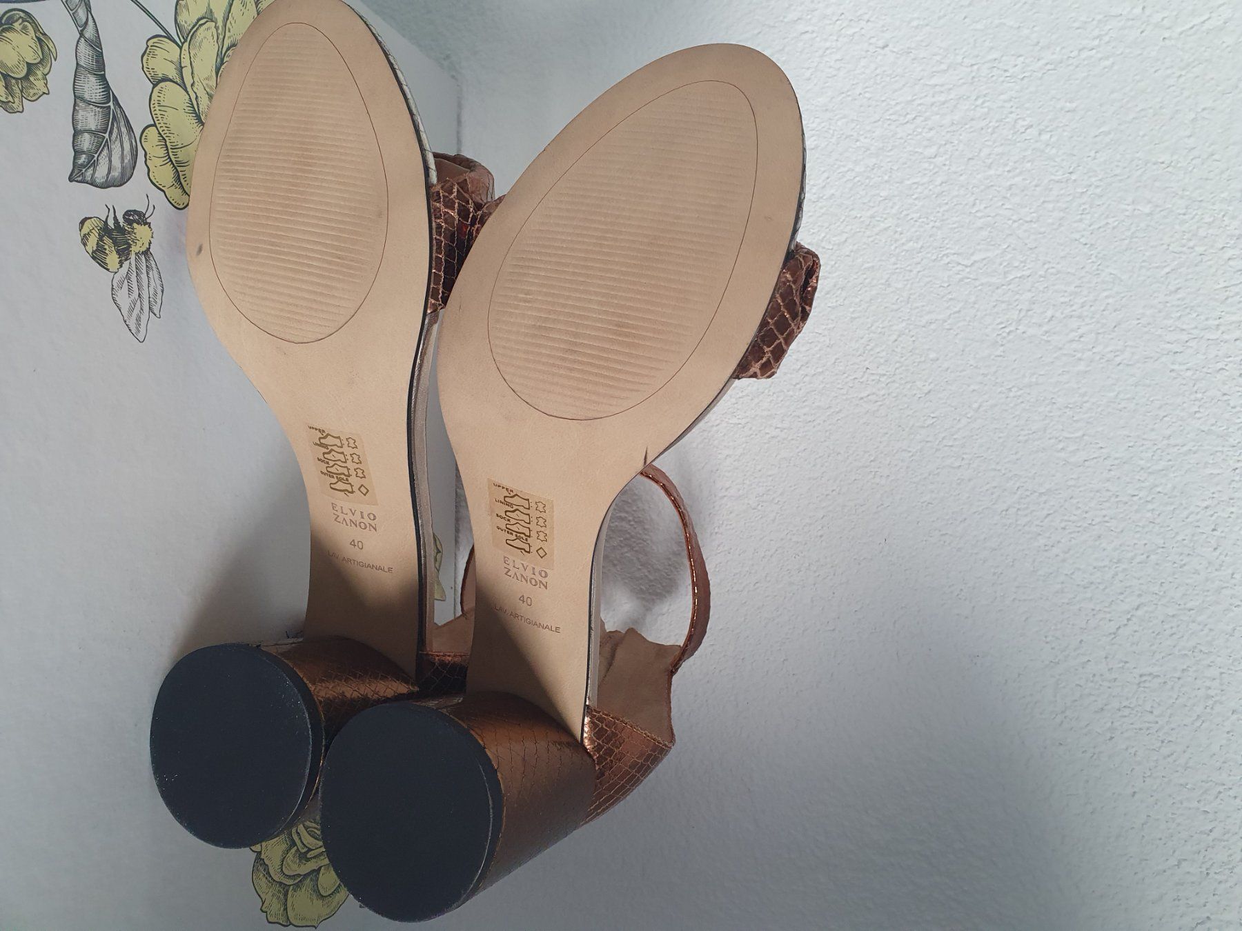 Damenschuhe: Sandale Elvio Zanon, Leder, Größe 40, bronze – Neu und originalverpackt aus Zuchwil von ger_ws6t 3