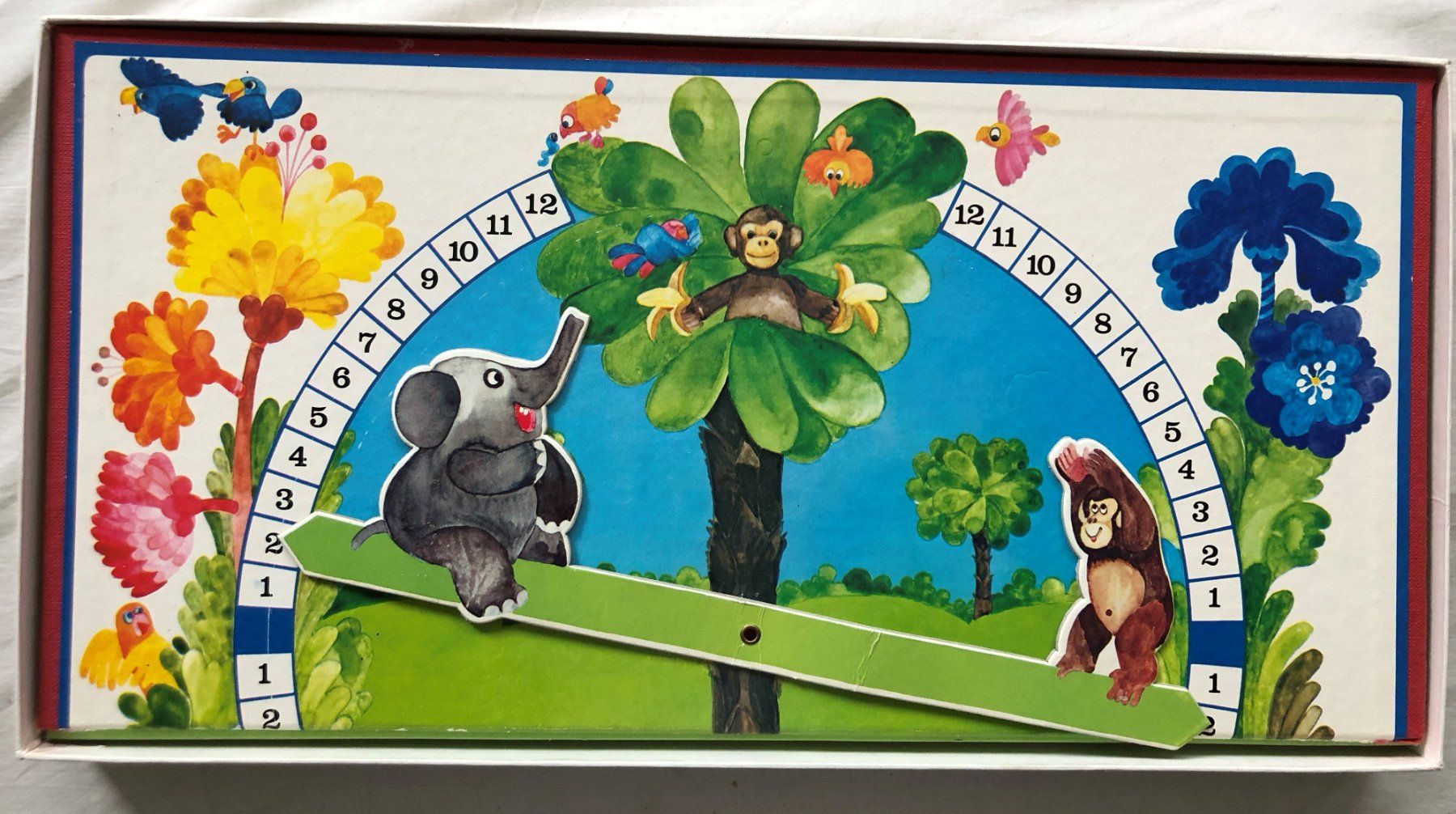 Giochi: Urwald-Schaukel - MB Spiele - 1972 – Usato da Schaffhausen venduto da durruti 1