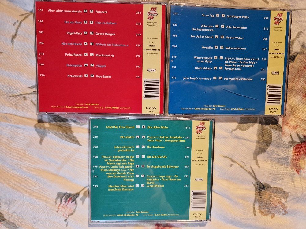 CDs: Arno & Carlo: Lumpeliedli 3 Cds – Gebraucht aus Brittnau von Zibu 3