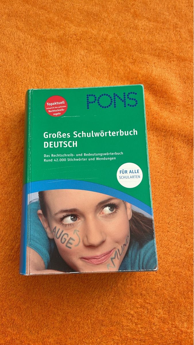 Libri: PONS Grosses Schulwörterbuch Deutsch – Usato da Hettlingen venduto da tam_2tks