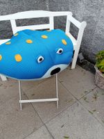 Schwimmtier Rochen Design blau guter Zustand
