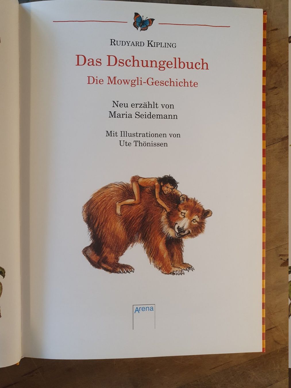 Libri: Das Dschungelbuch Rudyard Kipling Arena – Usato da Zürich venduto da loosebone 1