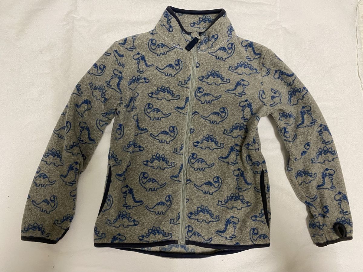 Giacche & Cappotti: Fleecejacke in Grösse 122 mit Dinos – Usato da Sissach venduto da SV-650