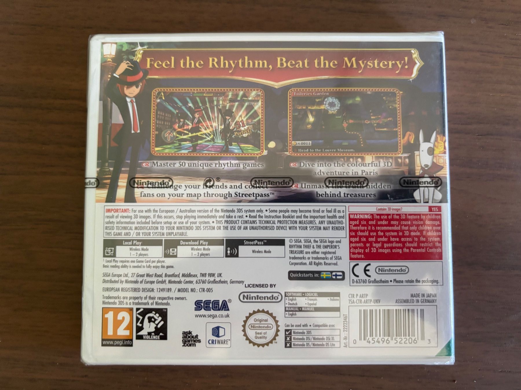 Nintendo Jeux: Rhythm Thief [3DS] (NEU/SEALED) – D'occasion à Killwangen par Ryusens 1