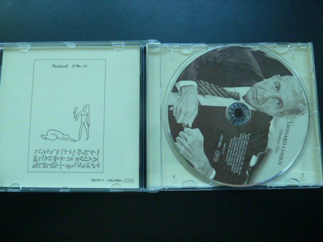 CD: Leonard Cohen - Greatest Hits – Usato da Au ZH venduto da sikoku 1