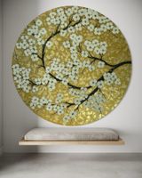 Sakura auf Goldenem Kreis