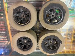 4x Traxxas 7771 Wheels, X-Maxx, black