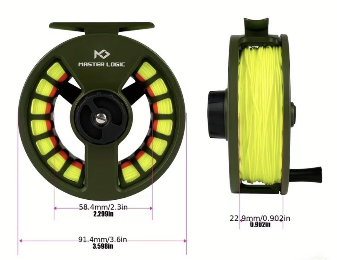 Canne da pesca: Fliegenfischerset | Set de pêche à la mouche | Set da pesca – Nuovo e nell'imballaggio originale da Schaan venduto da 942694 6