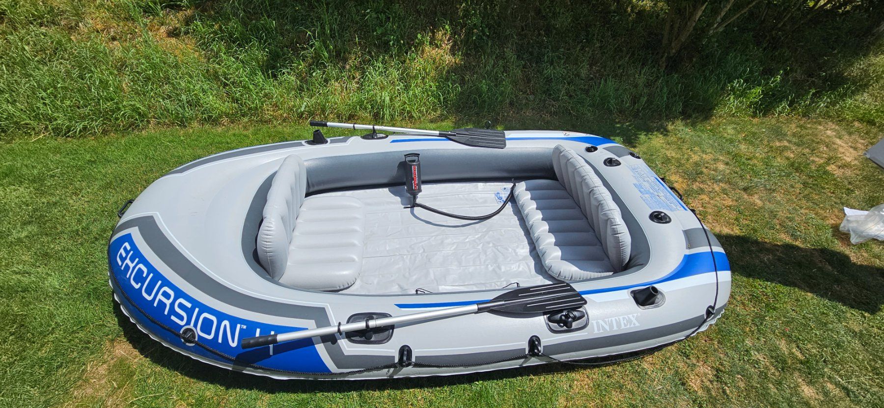 Boote: Schlauchboot, Intex Excursion 4 – Gebraucht aus Wettswil von zizo_10 1