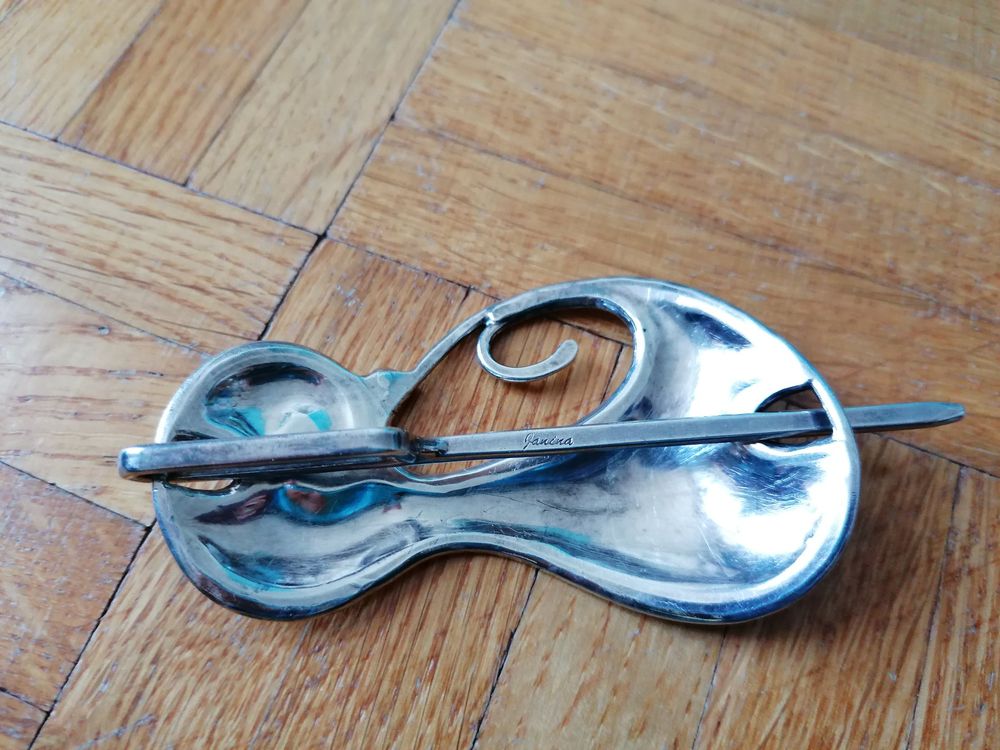 Vintage Stern Haarspange – Silberne Metall-Haarspange Mit Stern-Motiv Für Frauen & Mädchen