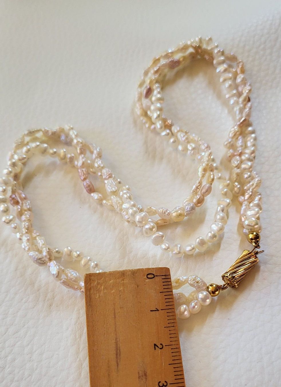 Ketten: Gold 750 Perlen Collier 18 Karat – Gebraucht aus Wald ZH von Dasilver