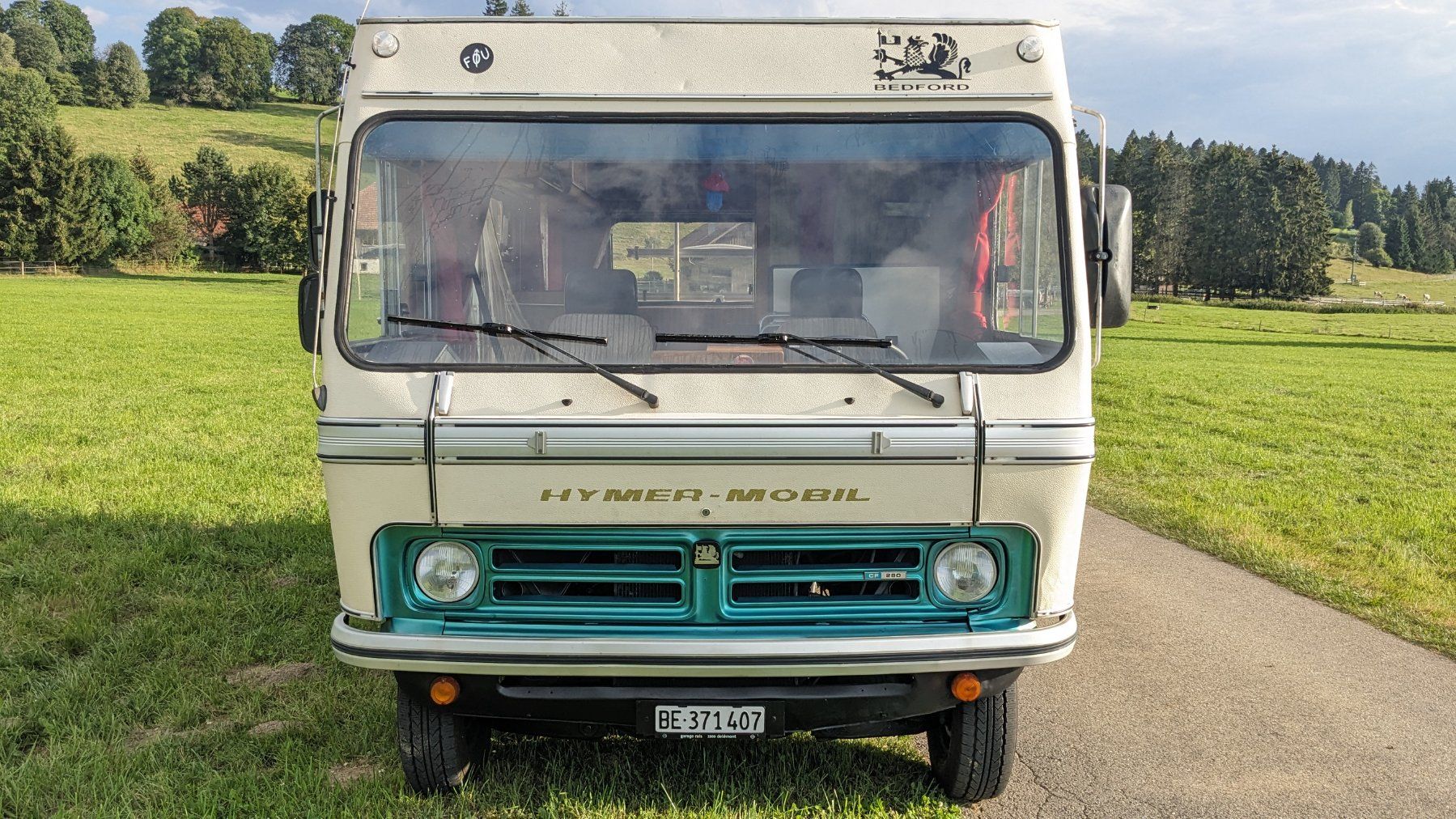 Hymer Veicoli da campeggio: Bedford Blitz Hymer-Mobil CF280 – Usato da Sornetan venduto da Karibou2 1