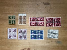 CH: Vierer-Block-Sammlung/collection de blocs de 4 (FDC)