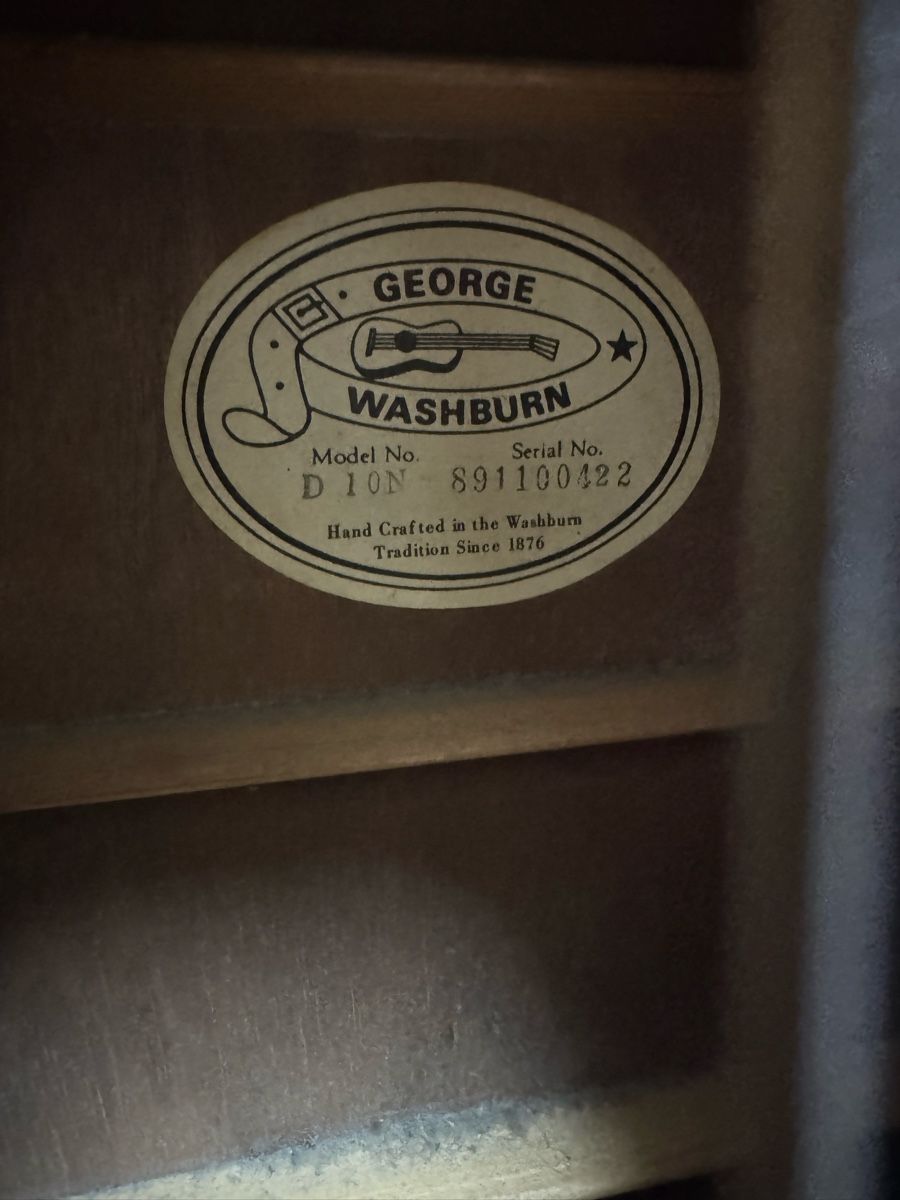 Washburn Strumenti musicali: Schöne Gitarre – Usato da Montévraz venduto da W1965 3