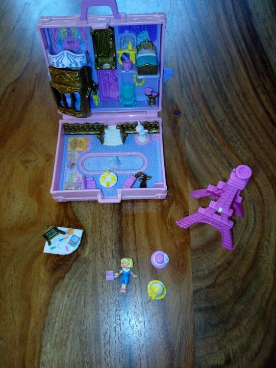Polly Pocket – Polly In Paris – 1996 Bluebird – Occasion Très Bon état