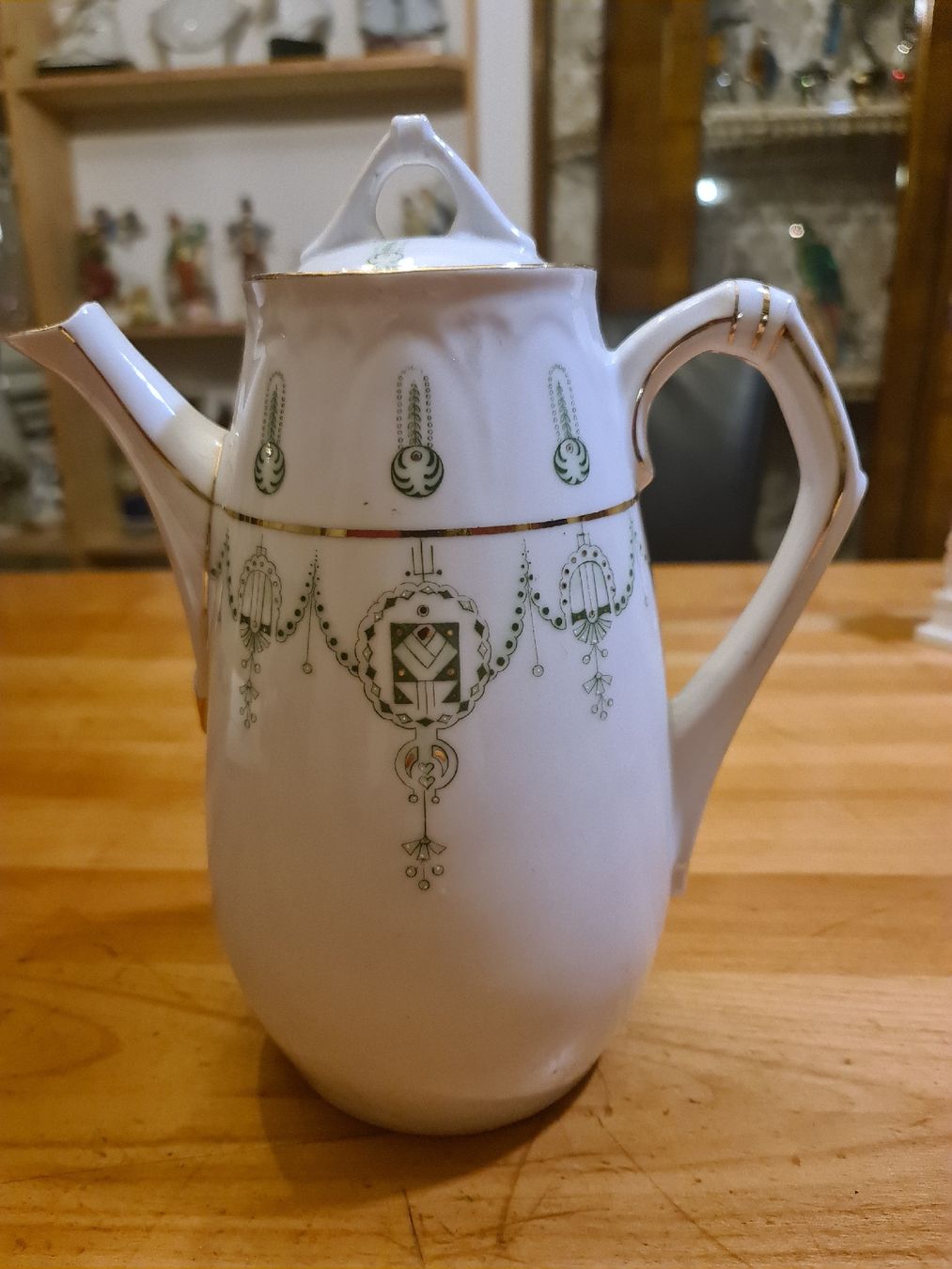 Teiere: antike Jugendstil Kaffeekanne  – Usato da henau venduto da Rockj