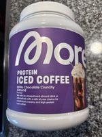 Ungeöffnet More Protein Iced Coffee White Chocolate 500g