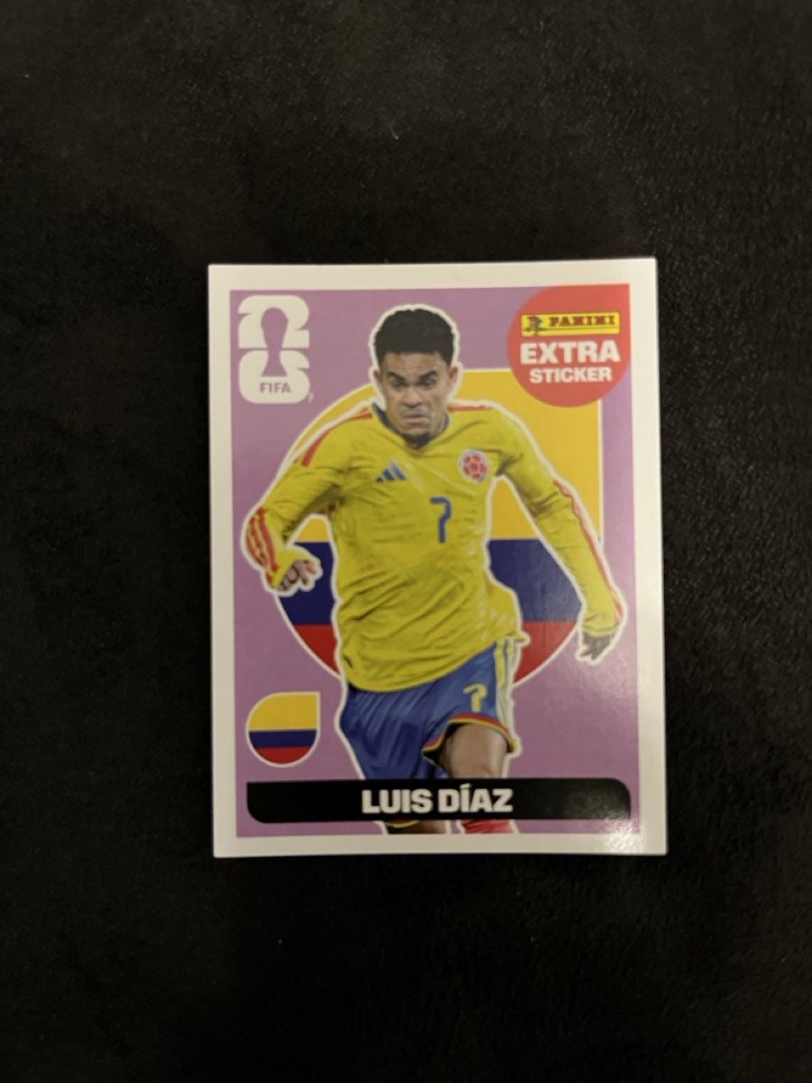 Panini Sammelbilder & Trading cards: Panini Extra Sticker Luis Díaz neu – Neu (gemäss Beschreibung) aus Stäfa von greety1981