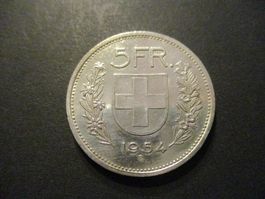 5.- Fr  1954  Pièce magnifique  Top qualité
