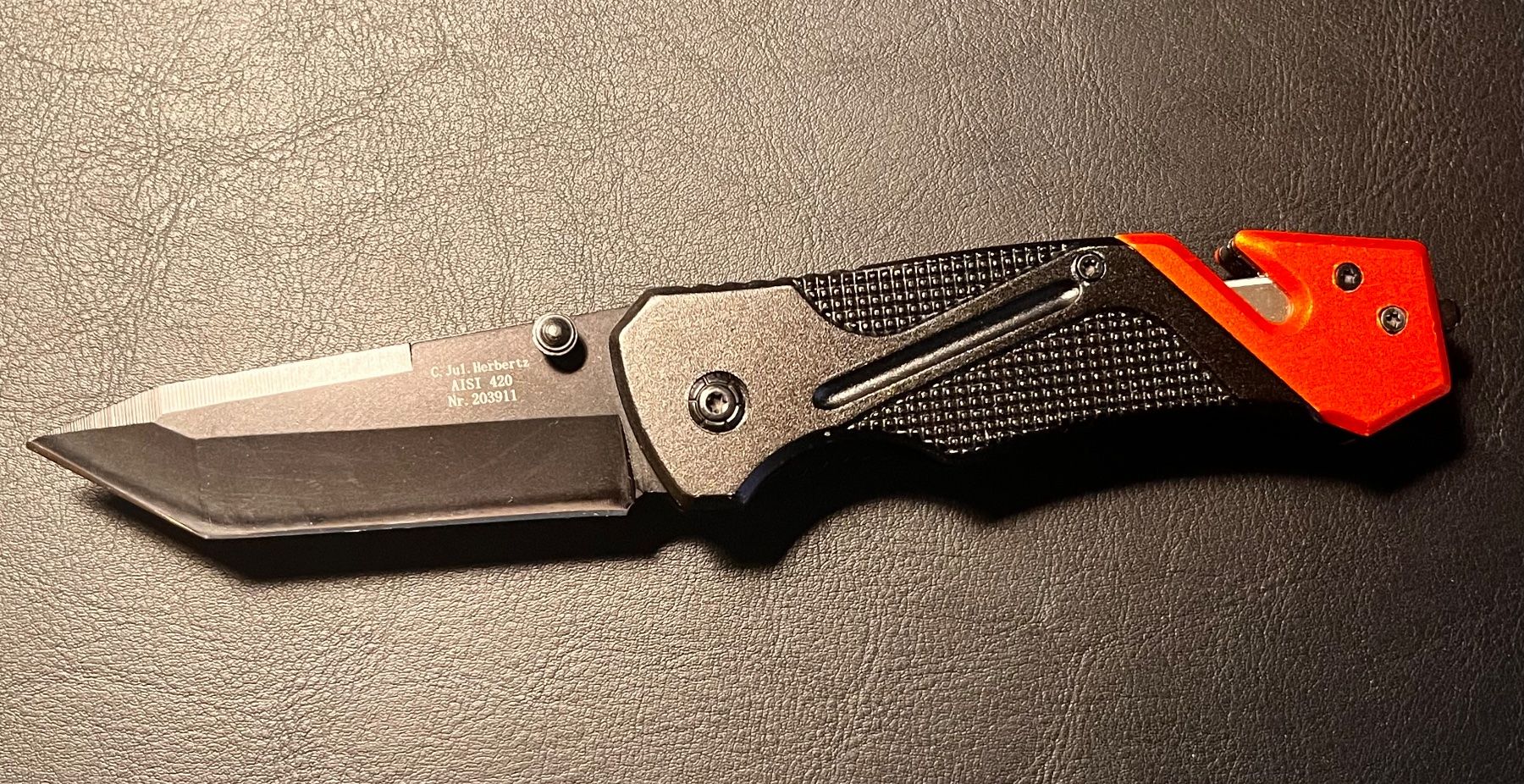 Herbertz Accessori: Herbertz Tanto Rettungsmesser – Usato da Bauma venduto da TIMO2