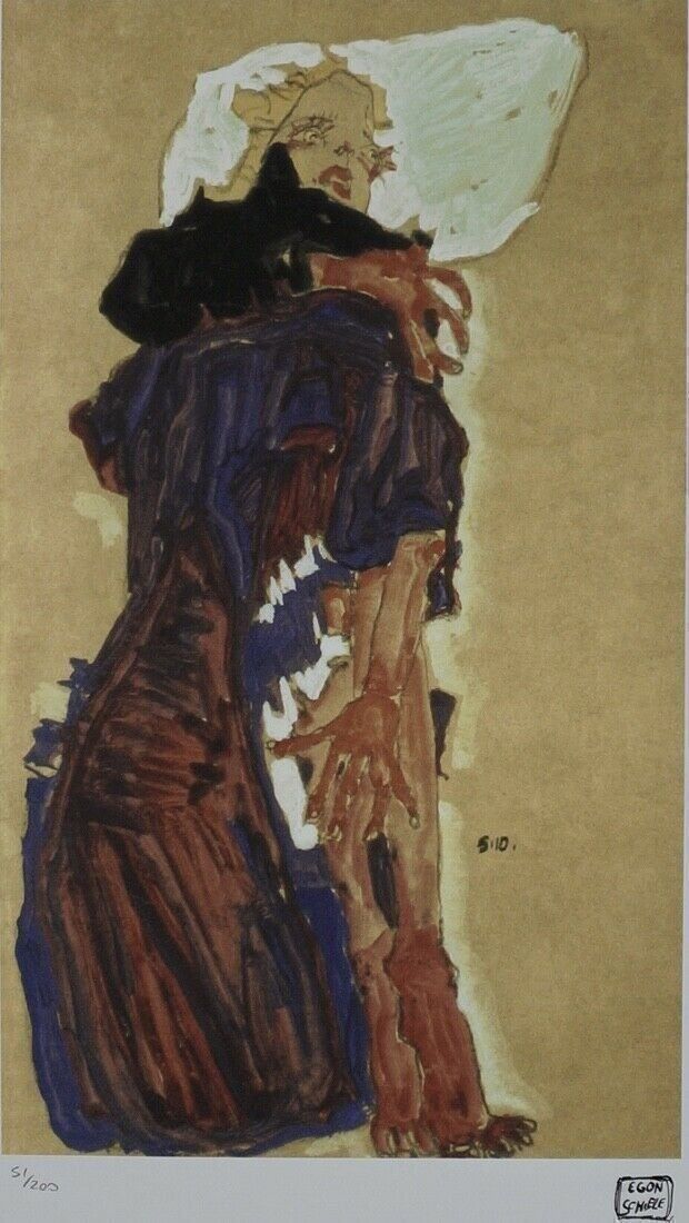 Foto & Immagini: EGON SCHIELE     HANDNUMMERIERT DRUCKSIGNIERT – Usato da Gersau venduto da grafik-kunst 1
