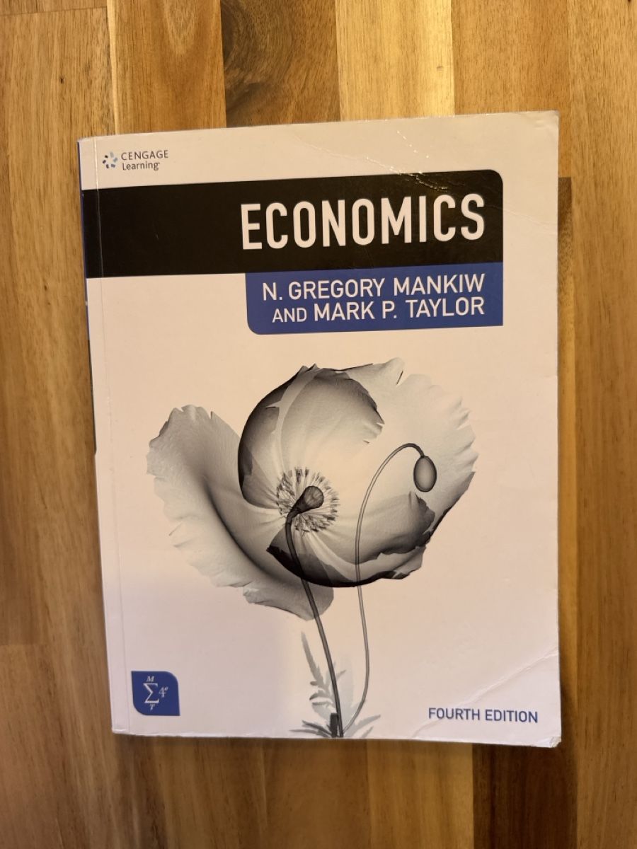 Livres: Economics Mankiw Taylor, Fourth Edition – D'occasion à Lengnau AG par Semmarco