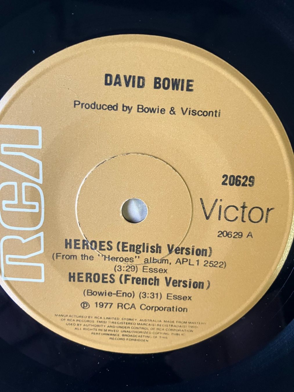 Dischi in vinile: David Bowie – Usato da Aarwangen venduto da Jukebox3 5