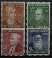 Helfer der Mensch Mi-Nr.156-159 Postfrisch TOP 130 Fr