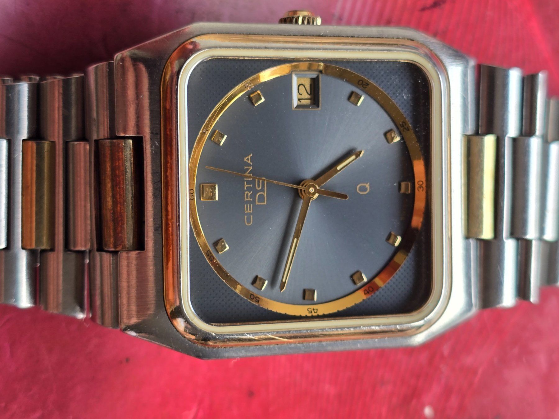 Certina Orologi: 412 Certina DS  N2 Date Gold / SS – Usato da Muri AG venduto da Corredor 3
