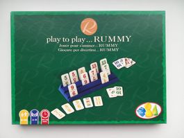 Rummy Spiel - Vollständig und in gutem Zustand