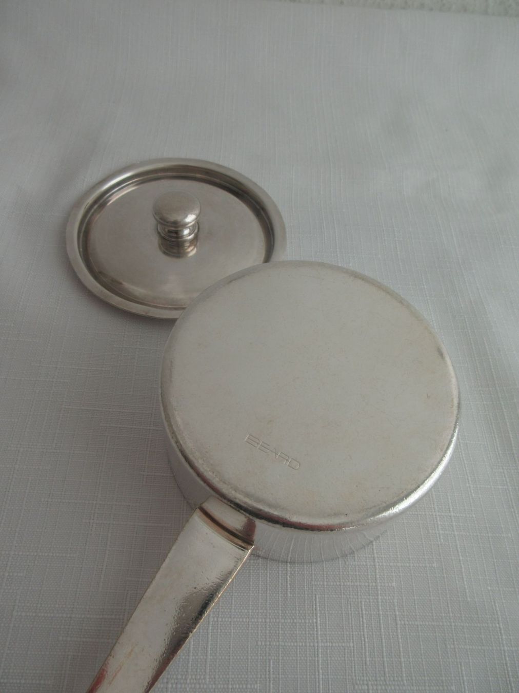 Pfannen: Gastro - Saucen Pfännchen, versilbert, BEARD, Hotelsilber – Gebraucht aus Binningen von Oldfashion 4