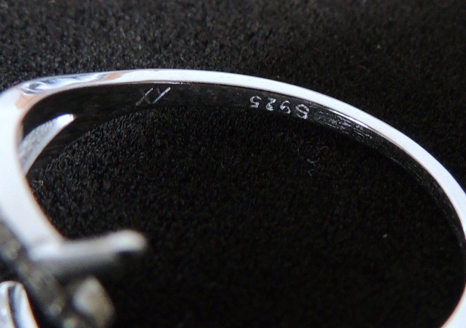 Anelli: Silber 925 Fingerring mit Zirkonias – Nuovo e nell'imballaggio originale da Waldenburg venduto da schaller707 4