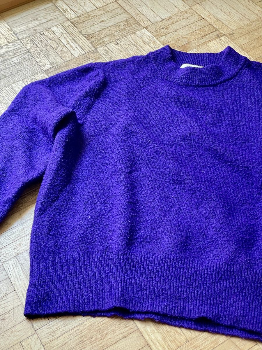 H&M Pulls & Sweat-shirts: Wunderschöner Pullover in Lila/Violett, grosses XS – Neuf (Voir description) à Zürich par Carlajimena 4