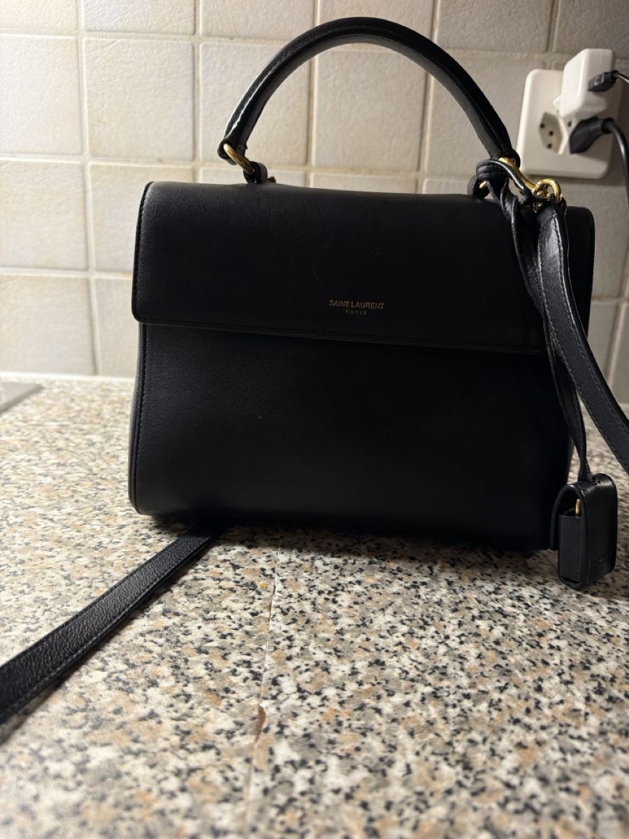 Saint Laurent Borse da donna: Saint Laurent Black Leather Handbag – Usato da Gebenstorf venduto da AA2015