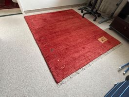 Hausräumung:  Orientteppich,  „Gabbeh“ 1.70 x 1.41 m